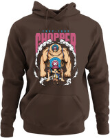 Φούτερ με κουκούλα - Tony Chopper - Color Thumbnail Καφέ