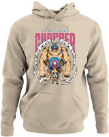 Φούτερ με κουκούλα - Tony Chopper - Color Thumbnail Μπέζ