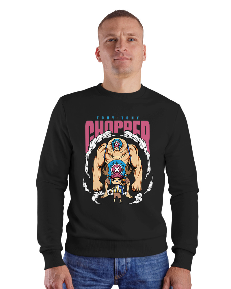 Φούτερ χωρίς κουκούλα Αντρικό - Tony Chopper - Image 1