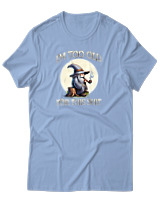 T-Shirt Αντρικό - Too Old For This Shit - Color Thumbnail Γαλάζιο