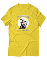 T-Shirt Αντρικό - Too Old For This Shit - Color Thumbnail Χρυσό Κίτρινο