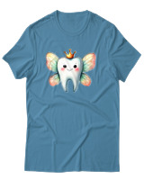 T-Shirt Αντρικό - Tooth Fairy - Color Thumbnail Τιρκουάζ
