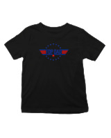 T-Shirt  Παιδικό - Top Dad - Color Thumbnail Μαύρο