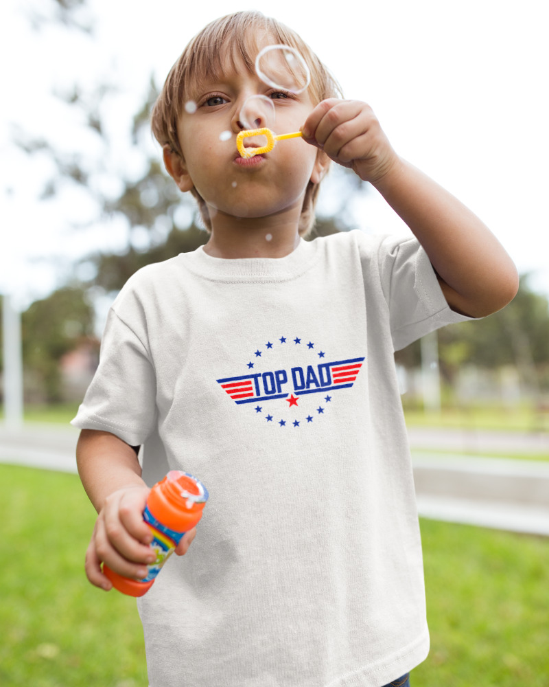 T-Shirt  Παιδικό - Top Dad - Image 2