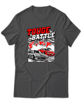 T-Shirt Unisex - Touge Battle - Color Thumbnail Ανθρακί