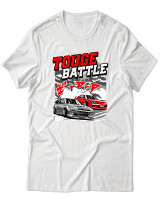 T-Shirt Unisex - Touge Battle - Color Thumbnail Άσπρο