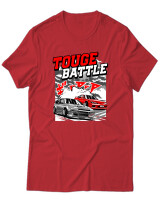 T-Shirt Unisex - Touge Battle - Color Thumbnail Κόκκινο