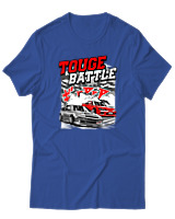 T-Shirt Unisex - Touge Battle - Color Thumbnail Μπλε Ρουά