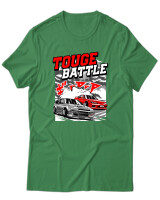 T-Shirt Unisex - Touge Battle - Color Thumbnail Πράσινο