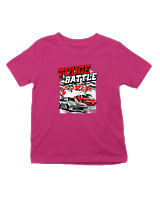 T-Shirt  Παιδικό - Touge Battle - Color Thumbnail Φουξια