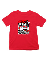T-Shirt  Παιδικό - Touge Battle - Color Thumbnail Κόκκινο