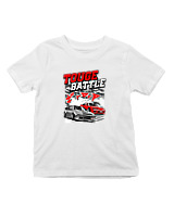 T-Shirt  Παιδικό - Touge Battle - Color Thumbnail 'Ασπρο