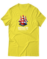 T-Shirt Αντρικό - Traffic Jammed - Color Thumbnail Κίτρινο