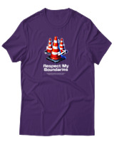 T-Shirt Αντρικό - Traffic Jammed - Color Thumbnail Σκούρο Μωβ