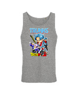Αμάνικο Μπλουζάκι Αντρικό - Trunks - Color Thumbnail Γκρί Μελανζέ