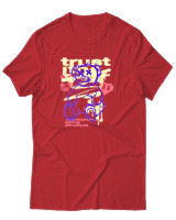 T-Shirt Αντρικό - Trust - Color Thumbnail Κόκκινο