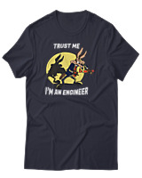 T-Shirt Αντρικό - Trust Me Im Engineer - Color Thumbnail Σκούρο Μπλε