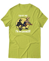 T-Shirt Αντρικό - Trust Me Im Engineer - Color Thumbnail Λαχανί