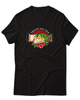 T-Shirt Αντρικό - Trust No One - Color Thumbnail Μαύρο
