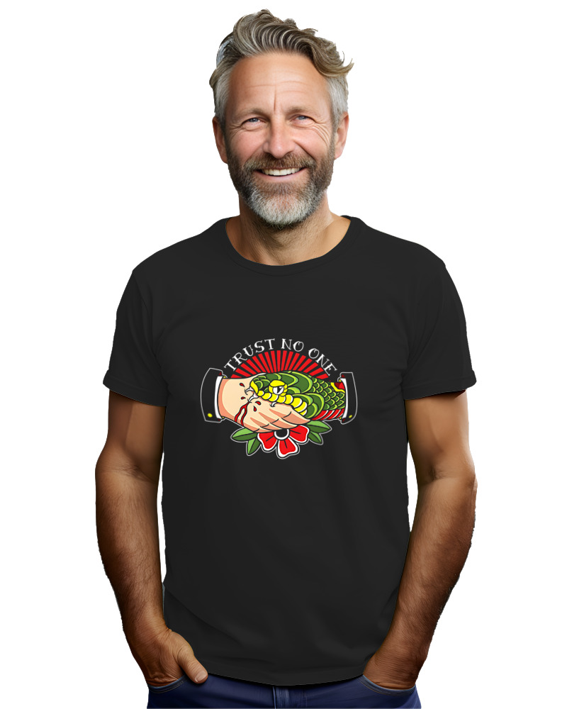T-Shirt Αντρικό - Trust No One - Image 2