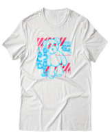 T-Shirt Αντρικό - Trust The Bear - Color Thumbnail Άσπρο