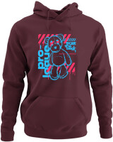 Φούτερ με κουκούλα - Trust The Bear - Color Thumbnail Marron