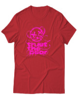 T-Shirt Αντρικό - Trust The Bear - Color Thumbnail Κόκκινο