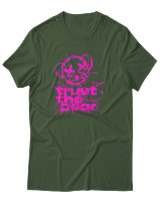 T-Shirt Αντρικό - Trust The Bear - Color Thumbnail Κυπαρισσί