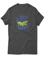 T-Shirt Αντρικό - Trust The Bear - Color Thumbnail Ανθρακί