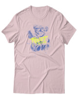 T-Shirt Αντρικό - Trust The Bear - Color Thumbnail Απαλό Ροζ