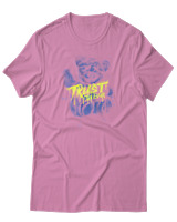 T-Shirt Αντρικό - Trust The Bear - Color Thumbnail Ροζ