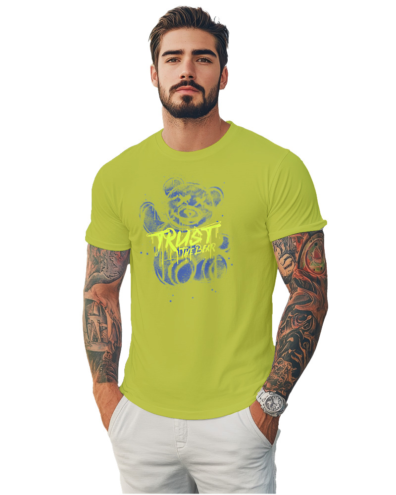 T-Shirt Αντρικό - Trust The Bear - Image 1