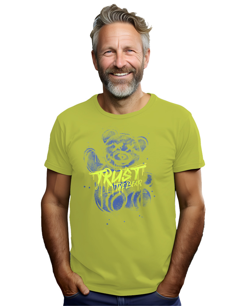 T-Shirt Αντρικό - Trust The Bear - Image 2