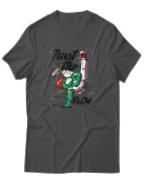 T-Shirt Αντρικό - Trust The Flow - Color Thumbnail Ανθρακί