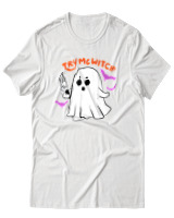 T-Shirt Unisex - Try Me Witch - Color Thumbnail Άσπρο