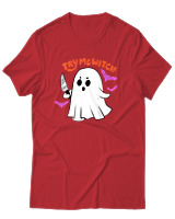 T-Shirt Unisex - Try Me Witch - Color Thumbnail Κόκκινο