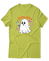 T-Shirt Unisex - Try Me Witch - Color Thumbnail Λαχανί