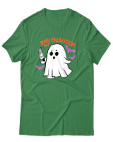T-Shirt Unisex - Try Me Witch - Color Thumbnail Πράσινο