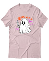 T-Shirt Unisex - Try Me Witch - Color Thumbnail Απαλό Ροζ