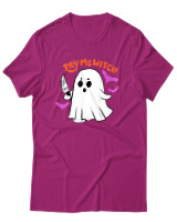 T-Shirt Unisex - Try Me Witch - Color Thumbnail Φουξια