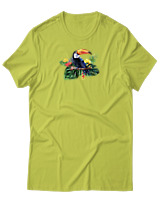 T-Shirt Αντρικό - Tucan - Color Thumbnail Λαχανί