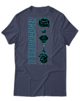 T-Shirt Αντρικό - Turbocharger - Color Thumbnail Μπλε Γκρι
