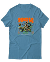 T-Shirt  Γυναικείο - Turtle - Color Thumbnail Τυρκουάζ