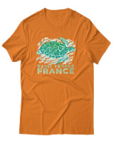 T-Shirt Αντρικό - Turtle - Color Thumbnail Πορτοκαλί