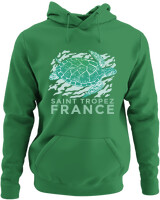 Φούτερ με κουκούλα - Turtle - Color Thumbnail Kelly Green