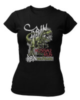T-Shirt Στενή Γραμμή - Tyrannosaurus Rex - Color Thumbnail Μαύρο