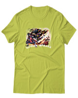 T-Shirt Αντρικό - Uchiha Madara - Color Thumbnail Λαχανί