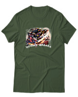 T-Shirt Αντρικό - Uchiha Madara - Color Thumbnail Κυπαρισσί