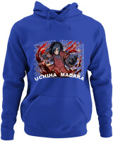 Φούτερ με κουκούλα - Uchiha Madara - Color Thumbnail Μπλε Ρουά