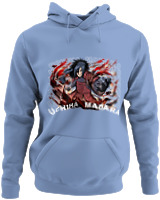 Φούτερ με κουκούλα - Uchiha Madara - Color Thumbnail Blue Carolina